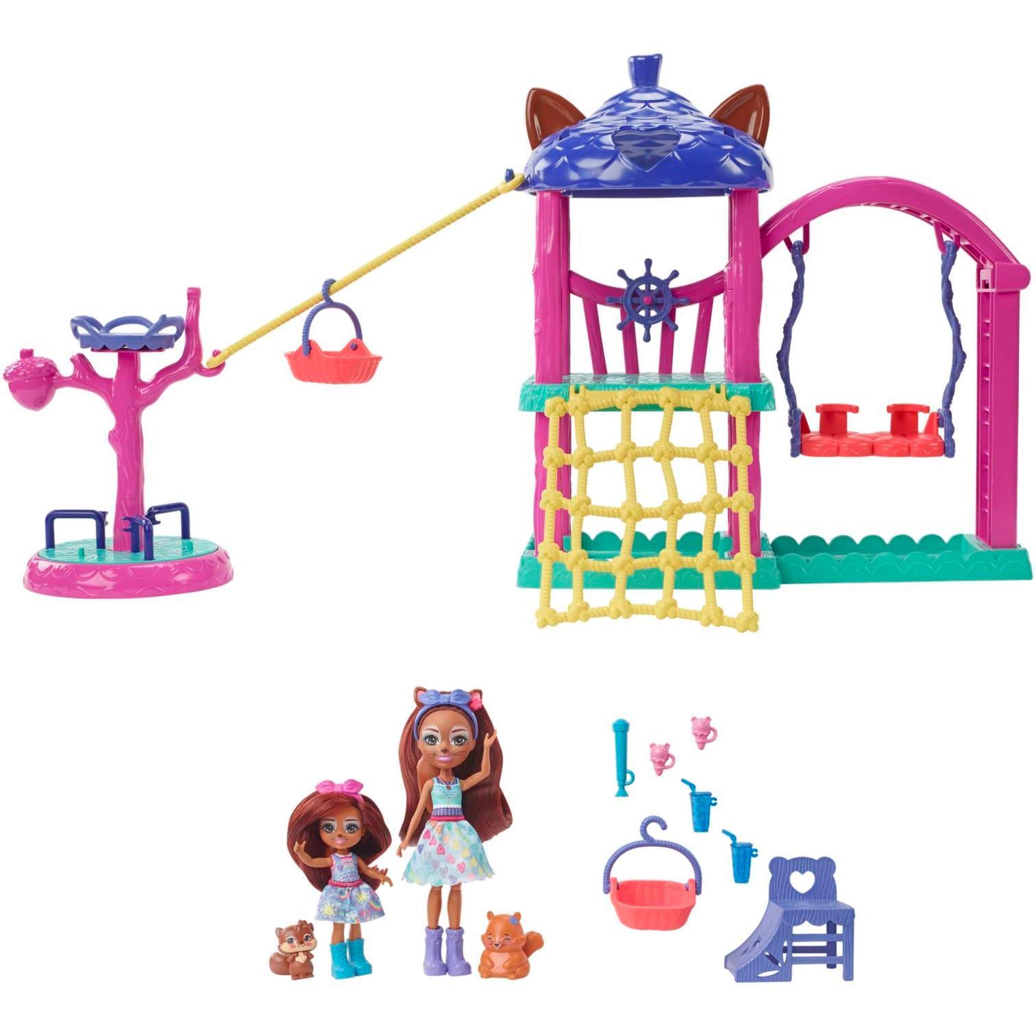 Enchantimals Peacock's House Playset With Mini Doll & Animal Figure - Fun Toy For Kids Ages 3-8