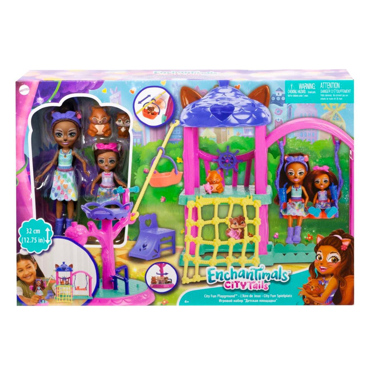 Enchantimals City Fun Playground Playset – TOYBOX