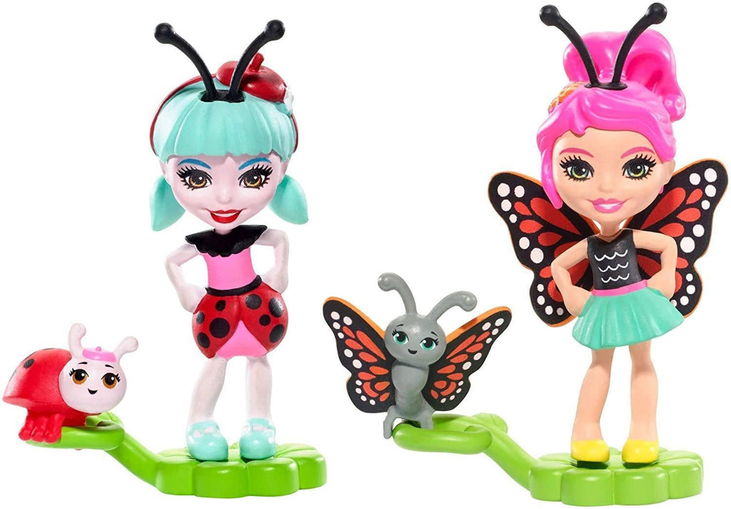 Enchantimals FXM87 Petal Park Ladelia Ladybug And Baxi Butterfly - TOYBOX Toy Shop