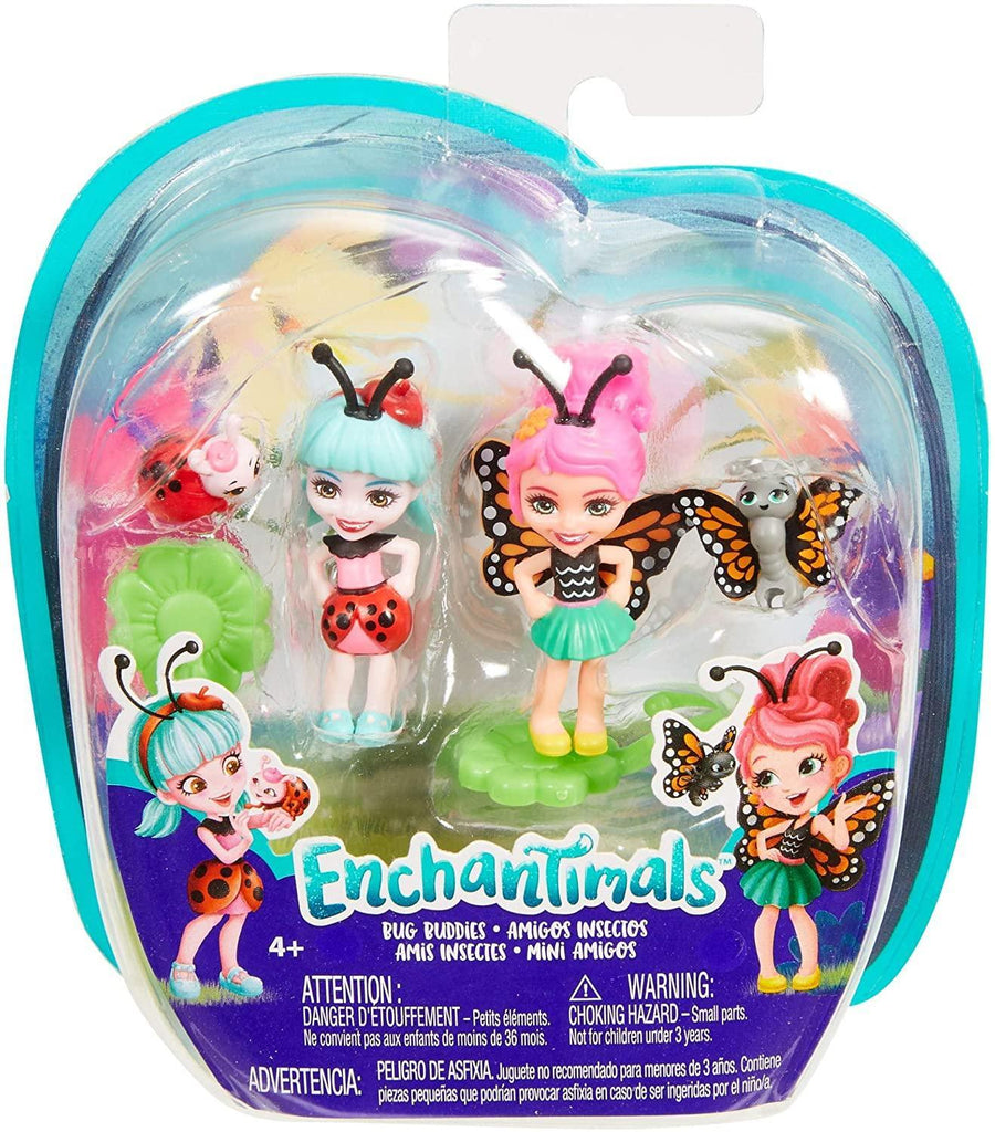 Enchantimals FXM87 Petal Park Ladelia Ladybug And Baxi Butterfly - TOYBOX Toy Shop
