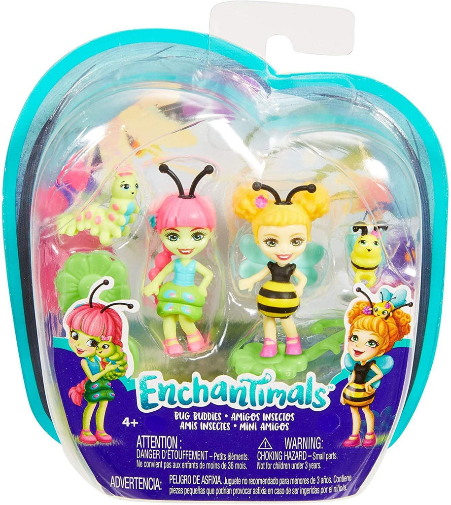 Enchantimals FXM88 Petal Park Cay Caterpillar and Beetrice Bee - TOYBOX Toy Shop