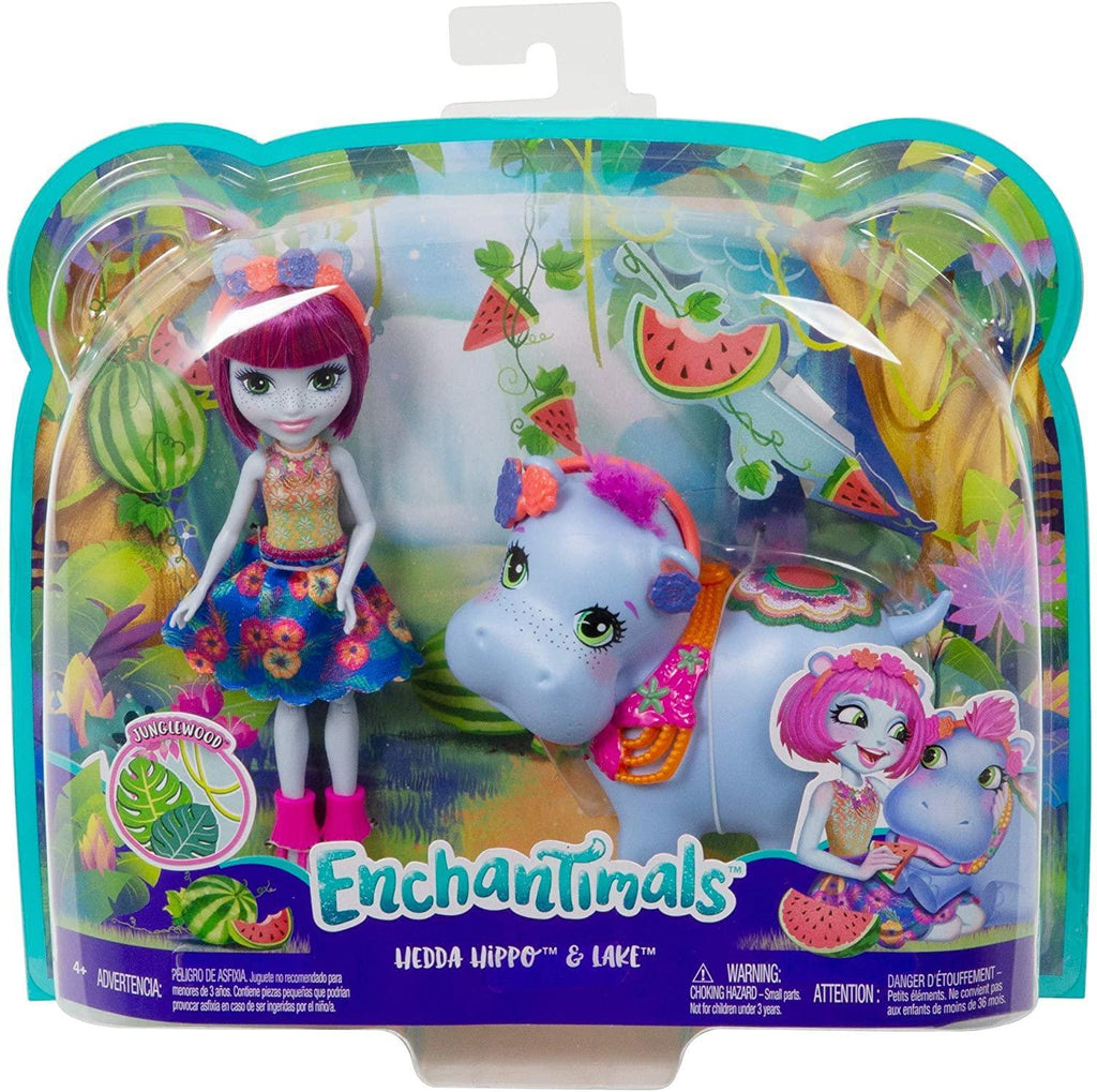 Enchantimals Hedda Hippo Doll & Lake Playset - TOYBOX Toy Shop