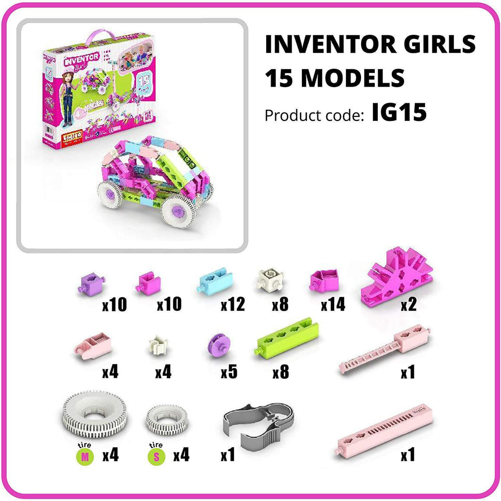 Engino Inventor Girls IG15 Construction Set - TOYBOX Toy Shop