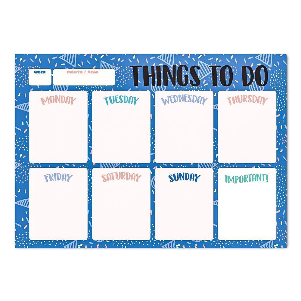 Erik Grupo Amelie Classic Weekly Planner A4 Blue - TOYBOX Toy Shop