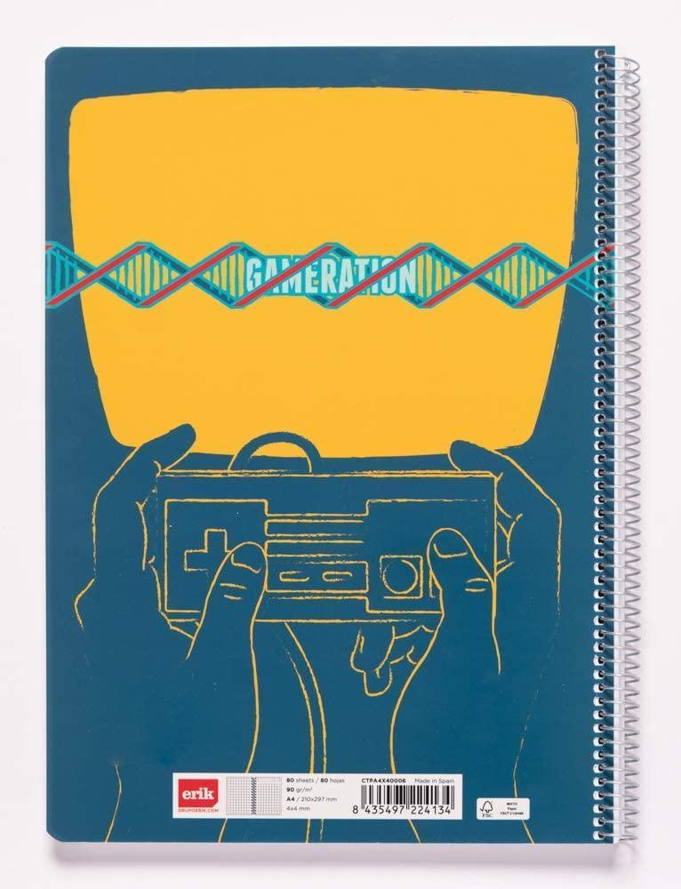 Erik Grupo Notebook A4 Gamer New Collection - TOYBOX Toy Shop