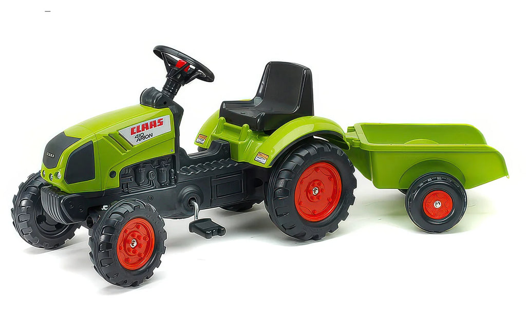 Falk Claas Pedal Tractor Ride-on With Trailer - TOYBOX Toy Shop