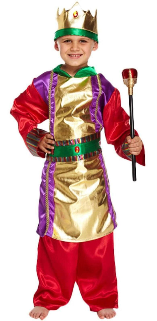Fancy Dress Child King Costume - Size Small - TOYBOX Toy Shop