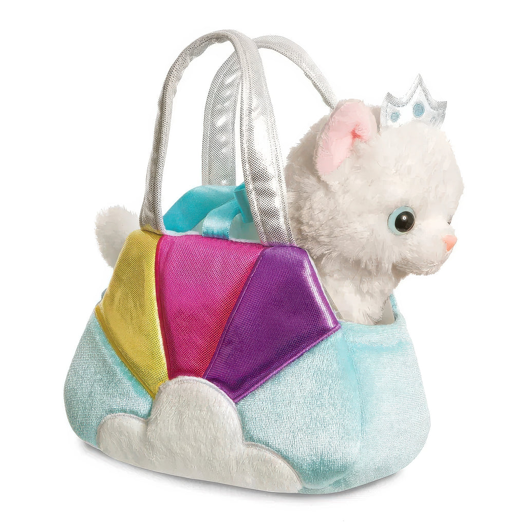 Fancy Pal Rainbow Princess Cat Soft Toy