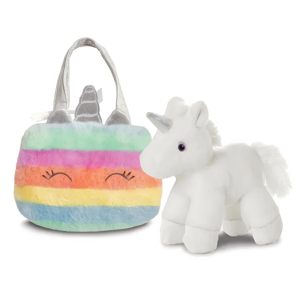 Fancy Pal Rainbow Unicorn Soft Toy