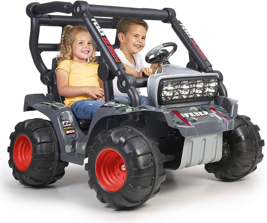 FEBER 12V Battery Powered 2 Seater Buggy Rideon - TOYBOX Toy Shop