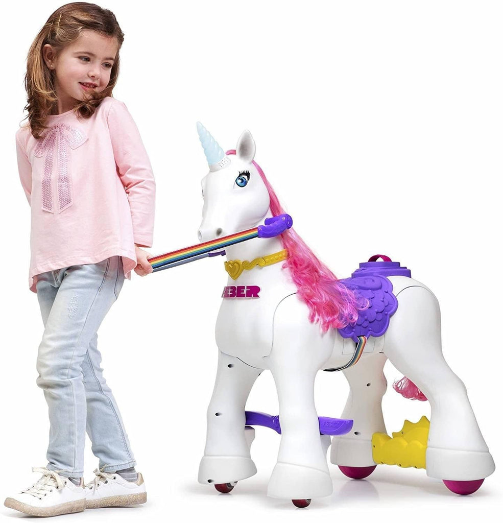 FEBER My Lovely Unicorn 12V Battery Ride-On - TOYBOX Toy Shop