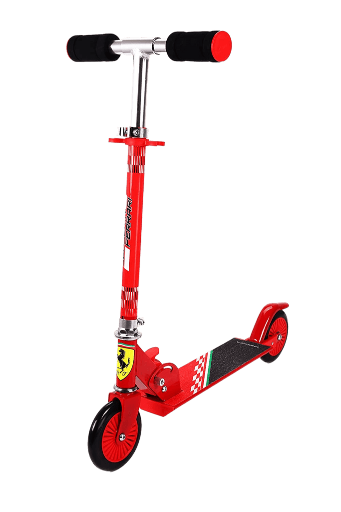 FERRARI Foldable 2-Wheel Kids Scooter - TOYBOX