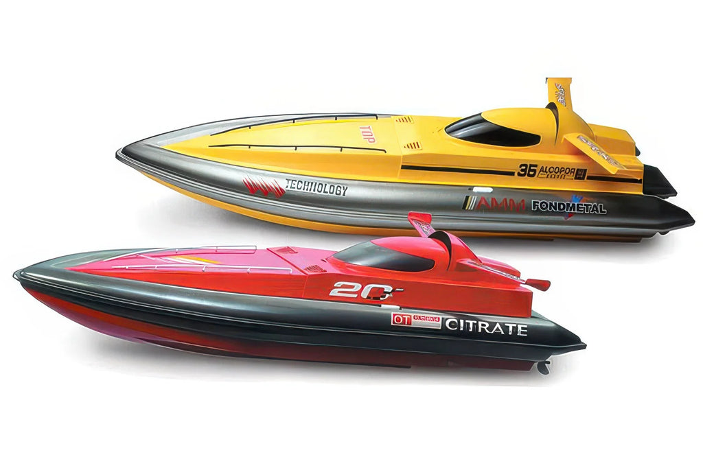 FIERCE Super Large Size Remote Controlled Racing Speedboat 80cm - TOYBOX Toy Shop