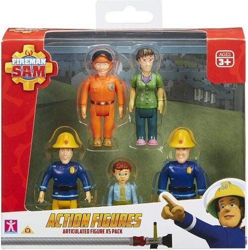 Fireman Sam 05648 Action Figures 5-Pack - TOYBOX Toy Shop