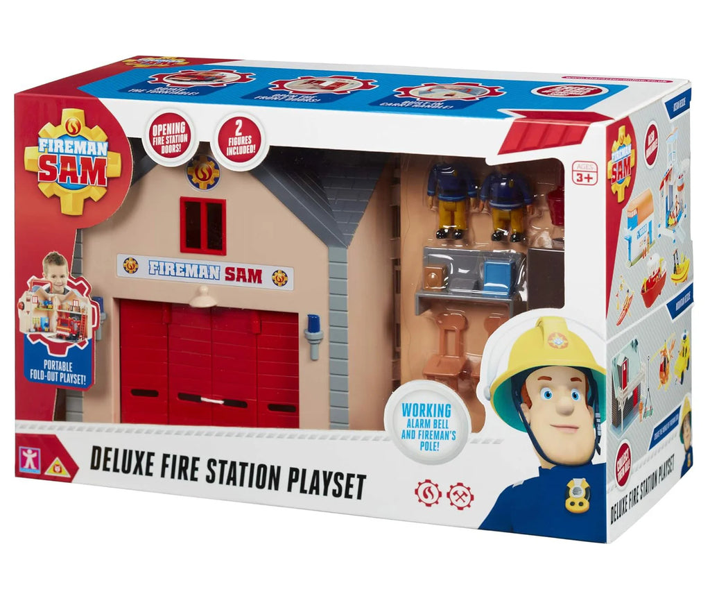 Fireman Sam Deluxe Fire Station Playset - TOYBOX Toy Shop