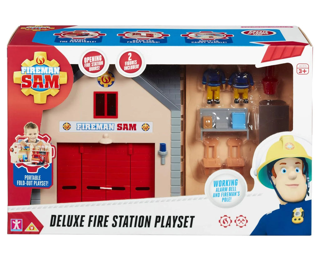 Fireman Sam Deluxe Fire Station Playset - TOYBOX Toy Shop