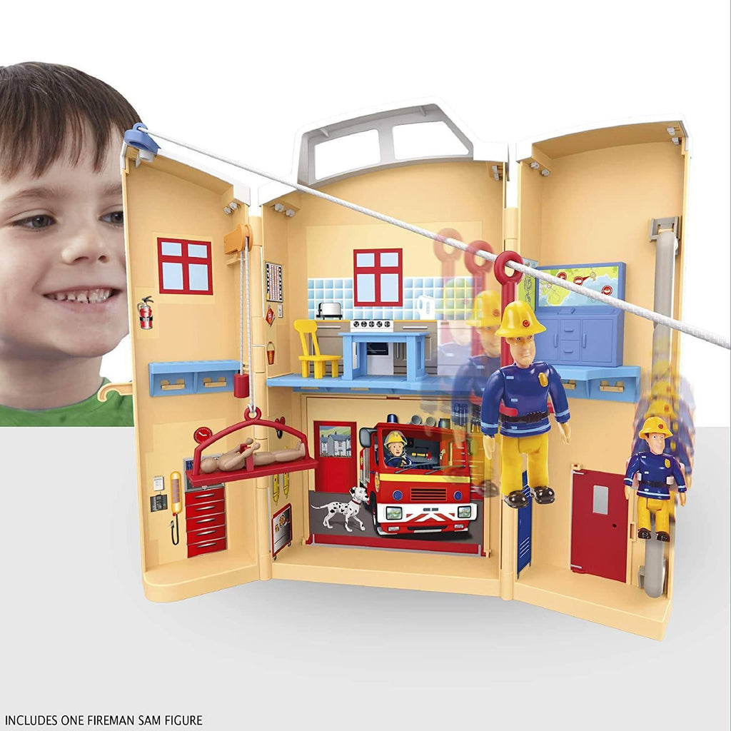 Fireman Sam Fire Rescue Centre Fire Station Playset - TOYBOX Toy Shop