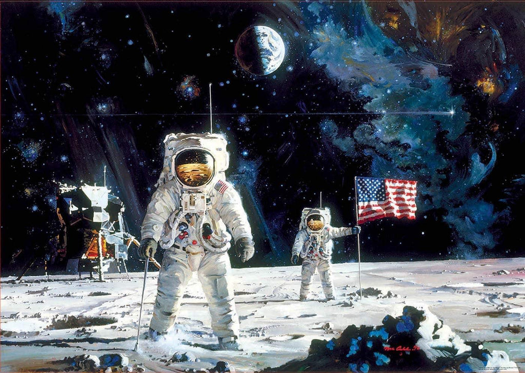 First Men On The Moon 1000 Puzzle - TOYBOX Toy Shop