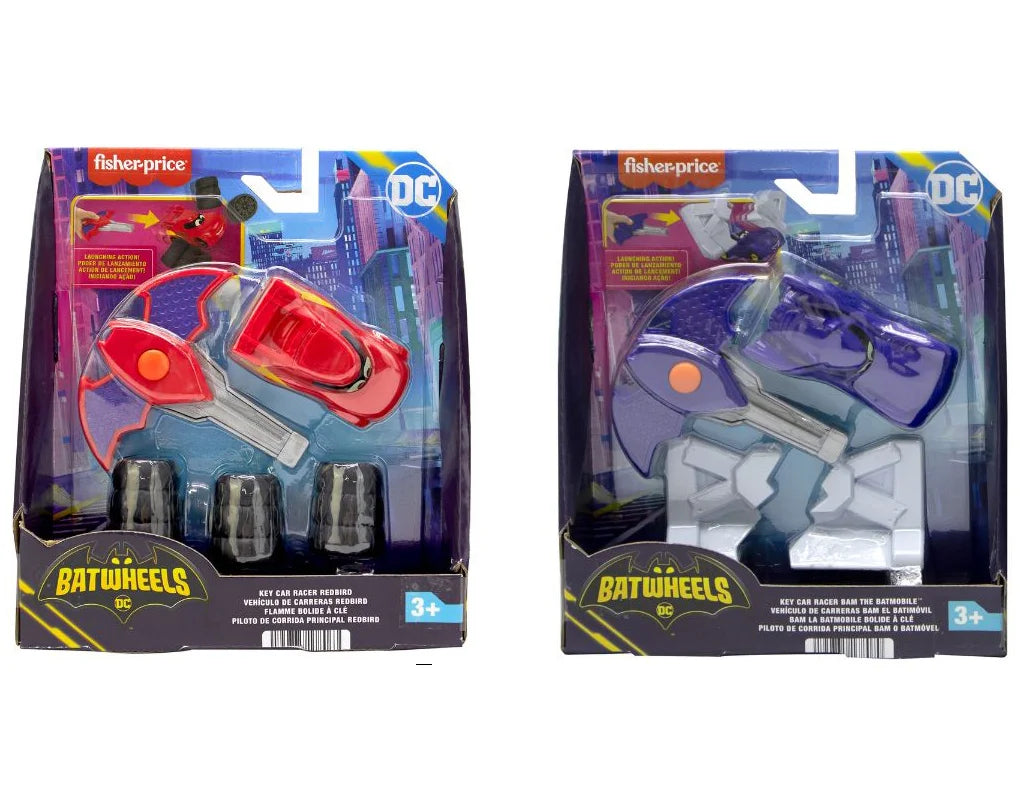 Fisher-Price DC Batwheels Key Car Racer BAM The Batmobile | Buy Online ...