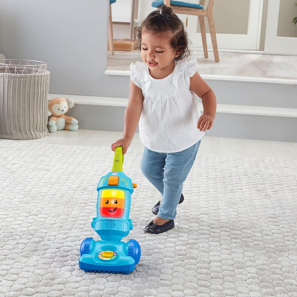Fisher-Price FNR97 Laugh & Learn Light-up Learning Vacuum - TOYBOX
