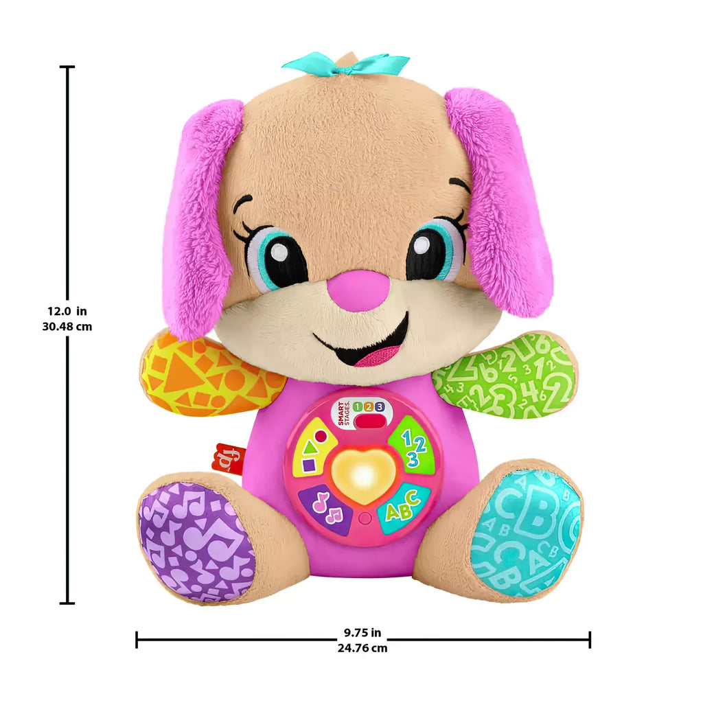 Fisher-Price Laugh & Learn Smart Stages Sis Pink Plush