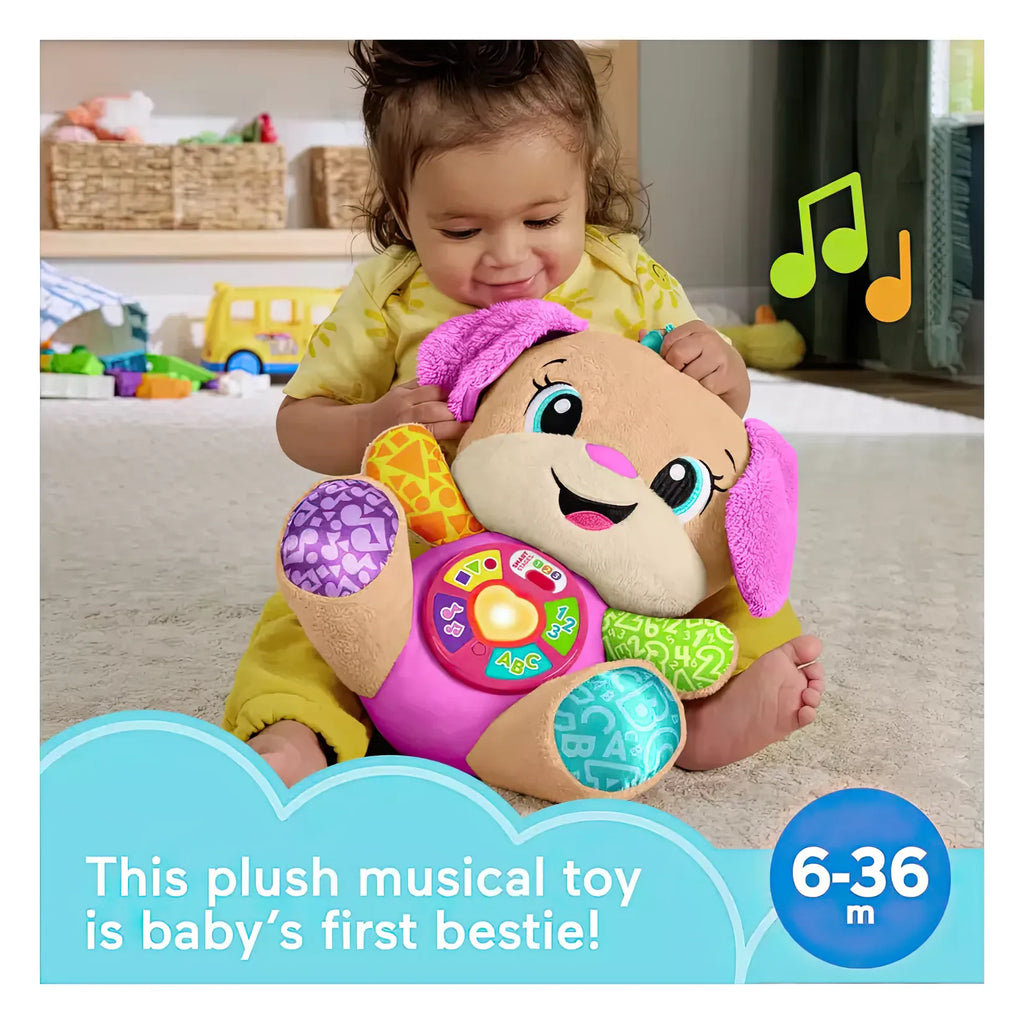 Fisher-Price Laugh & Learn Smart Stages Sis Pink Plush