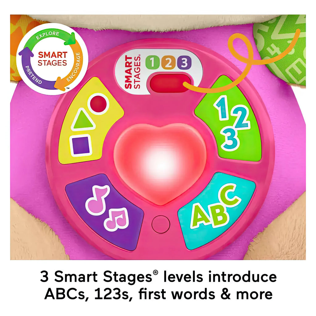 Fisher-Price Laugh & Learn Smart Stages Sis Pink Plush