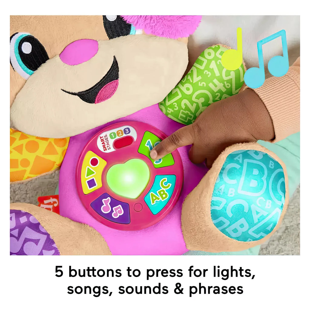 Fisher-Price Laugh & Learn Smart Stages Sis Pink Plush