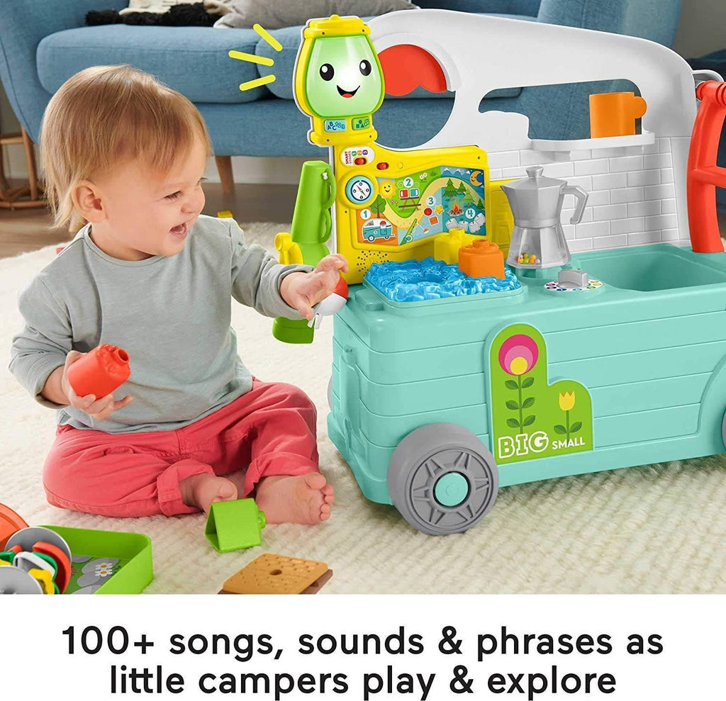 Fisher-Price Laugh And Learn 3-In-1 On-The-Go Camper - TOYBOX Toy Shop