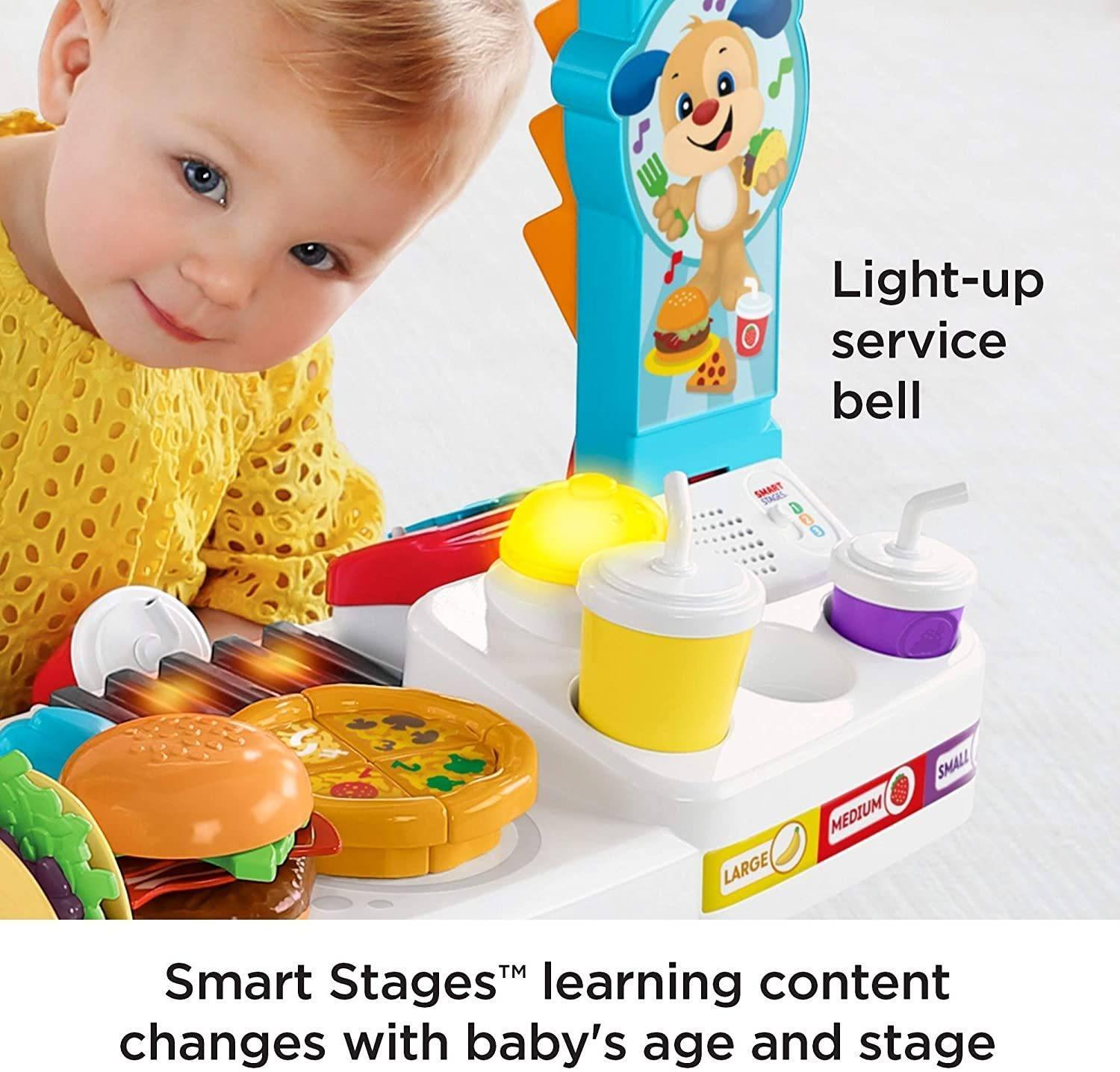 Fisher-Price Laugh and Learn Servin Up Fun Food Truck – TOYBOX