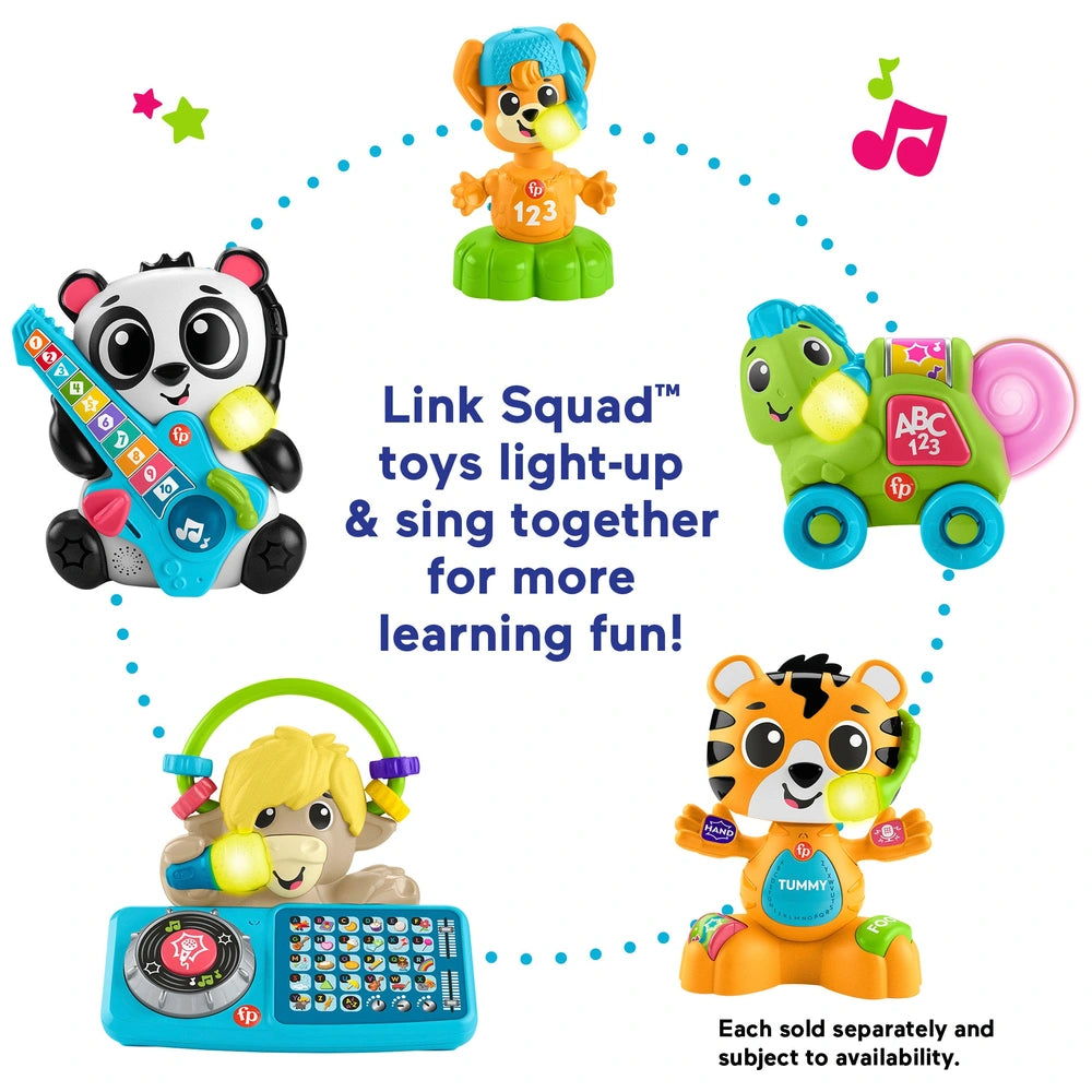 Fisher-Price Link Squad Bop & Groove Tiger - TOYBOX Toy Shop