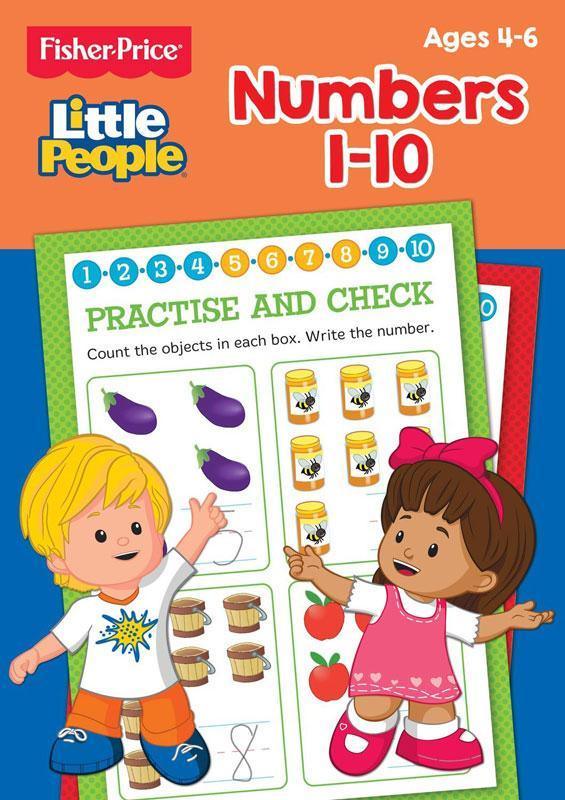 Fisher Price Numbers Activity Book - TOYBOX Toy Shop