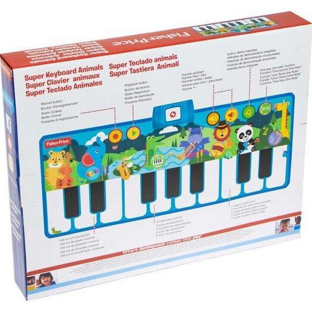 Fisher Price Rain Forest Animals Dancin Tunes Step on Keyboard - TOYBOX Toy Shop