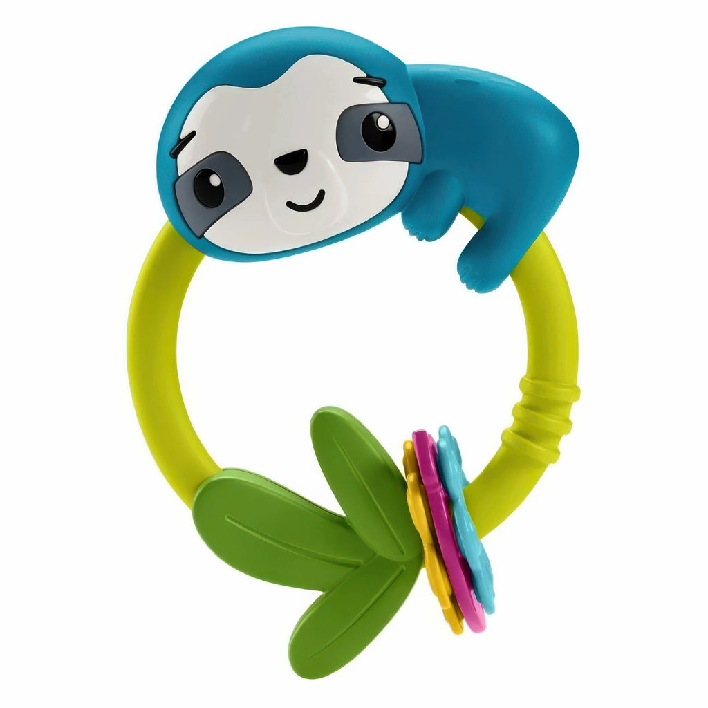 Fisher-Price Slide & Clack Sloth Rattle