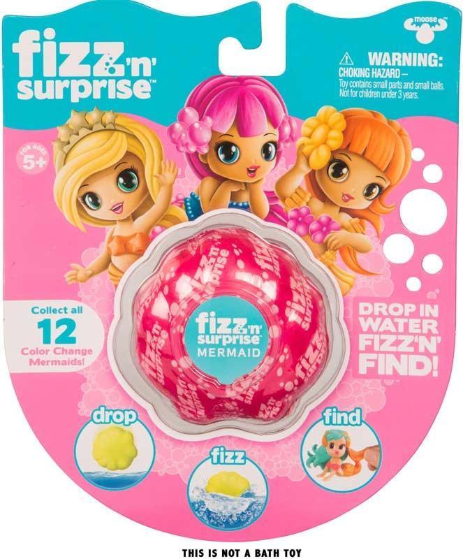 Fizz N' Surprise Mermaid - Assortment - TOYBOX Toy Shop