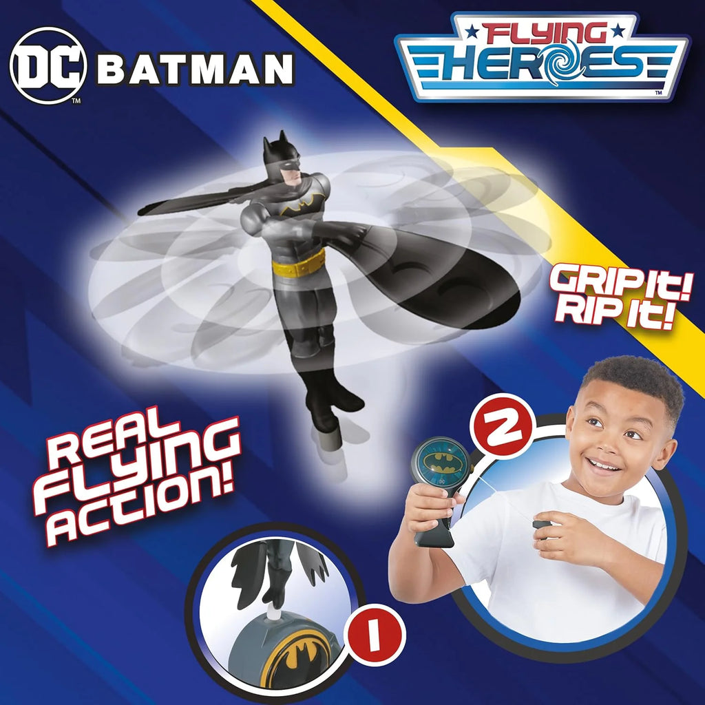 Flying Heroes DC Batman Action Toy - TOYBOX Toy Shop