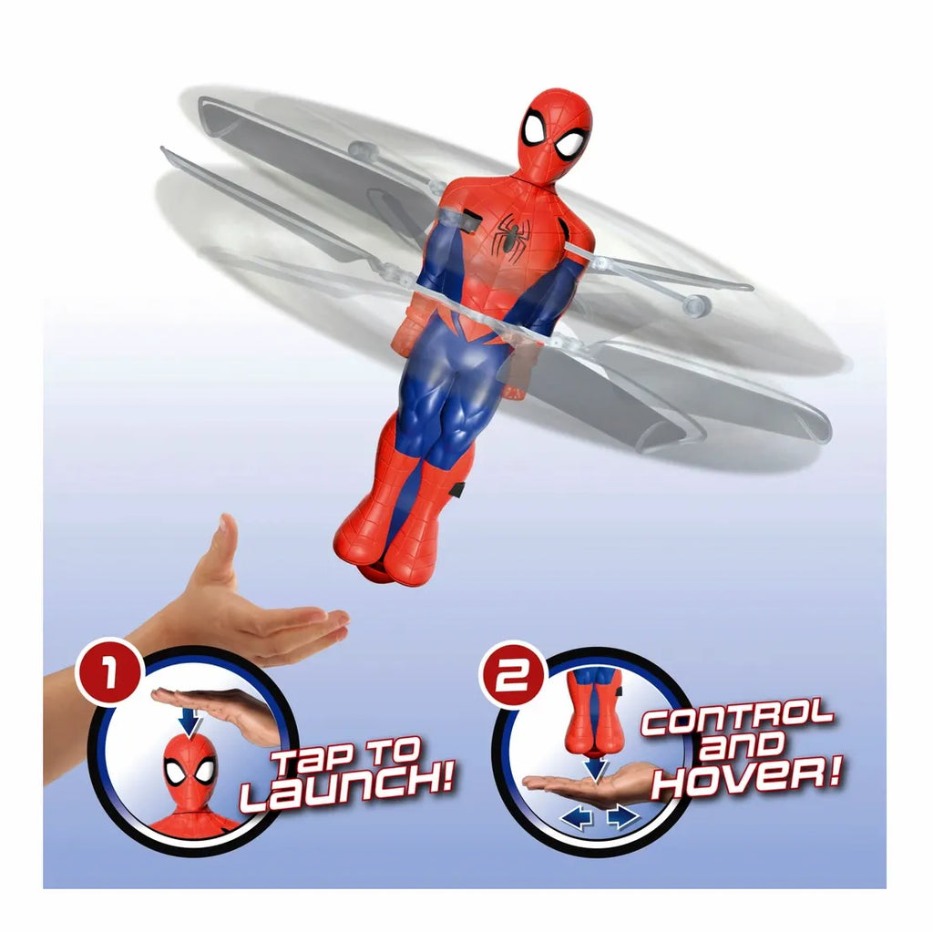 Flying Heroes Hover n' Spin Spider-Man - TOYBOX Toy Shop