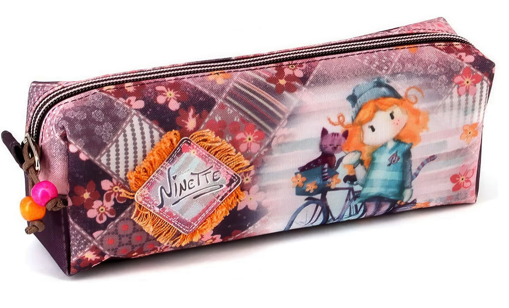 Forever Ninette Bicycle-Note Pencil Case - TOYBOX Toy Shop