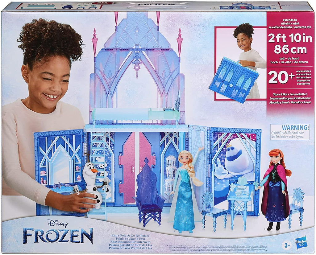 Frozen 2 Elsa's Fold and Go Ice Palace Castle Playset - TOYBOX Toy Shop