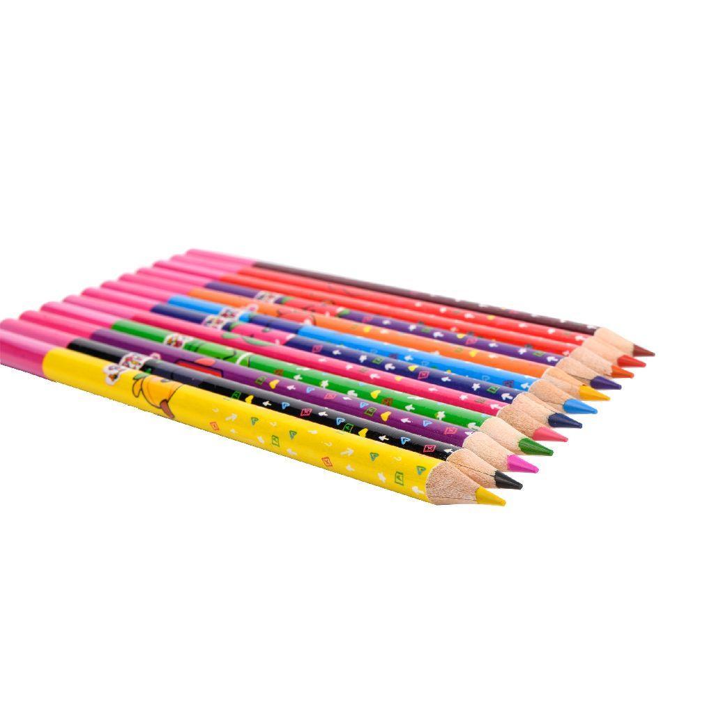 FRUITYSQUAD Scented Coloring Pencils 12 pack - TOYBOX Toy Shop