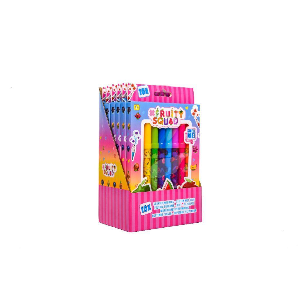 FRUITYSQUAD Scented Markers 10 Pack - TOYBOX Toy Shop