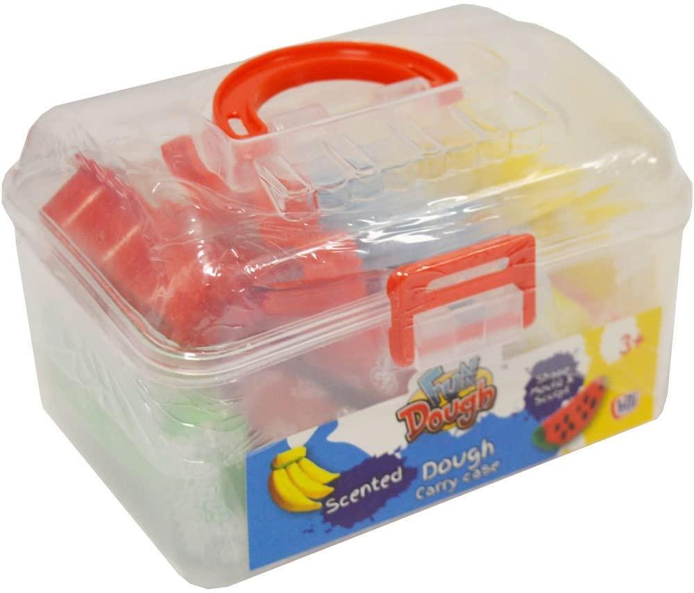 Fun Dough Scented Carry Case Set With Doughs & Moulds - TOYBOX Toy Shop