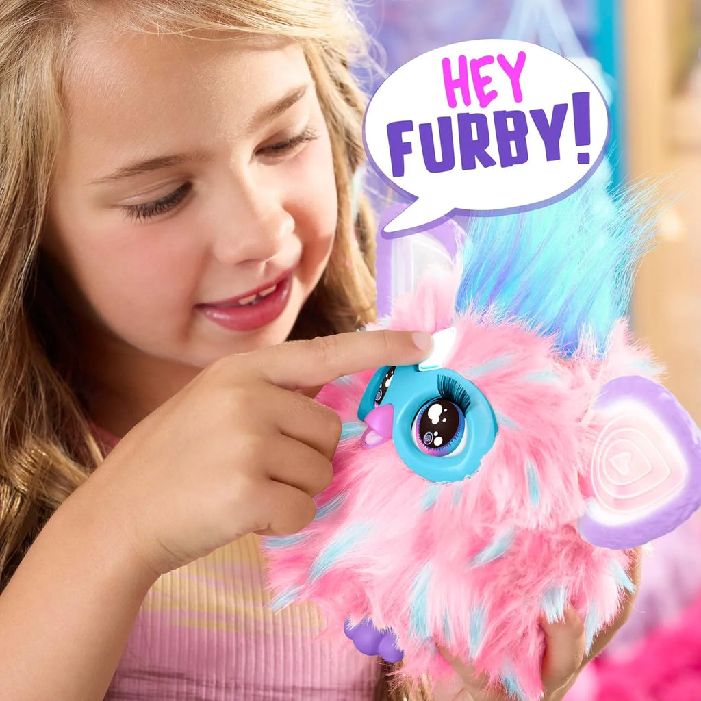 FURBY Cotton Candy Interactive Plush Toy