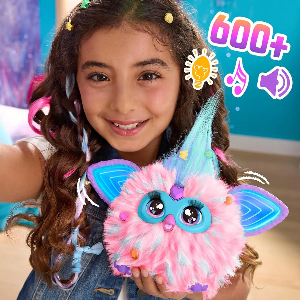 FURBY Cotton Candy Interactive Plush Toy