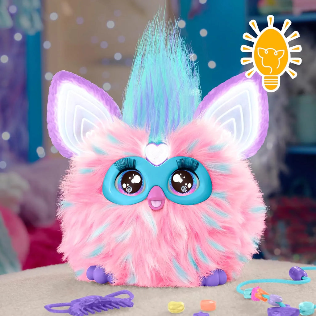 FURBY Cotton Candy Interactive Plush Toy