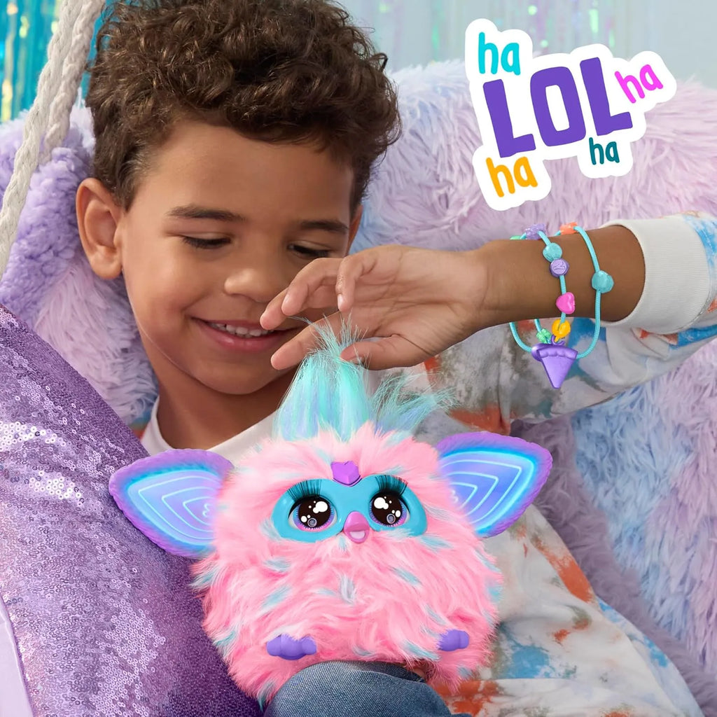 FURBY Cotton Candy Interactive Plush Toy