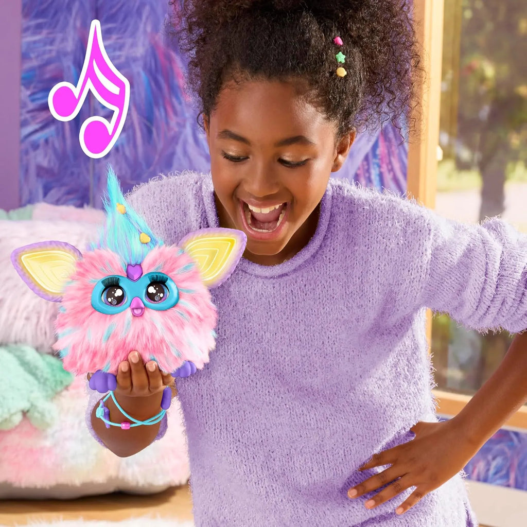 FURBY Cotton Candy Interactive Plush Toy