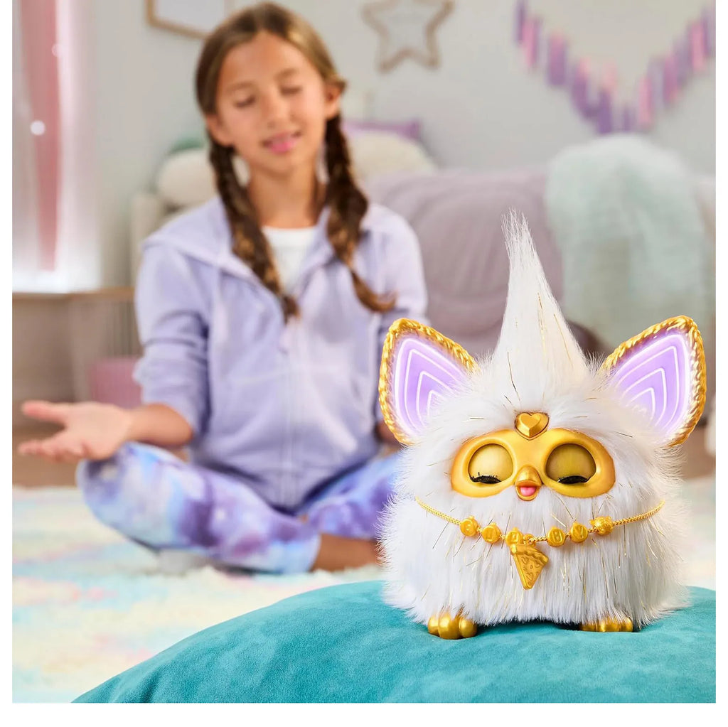 FURBY Gold Glam Interactive Plush Toy