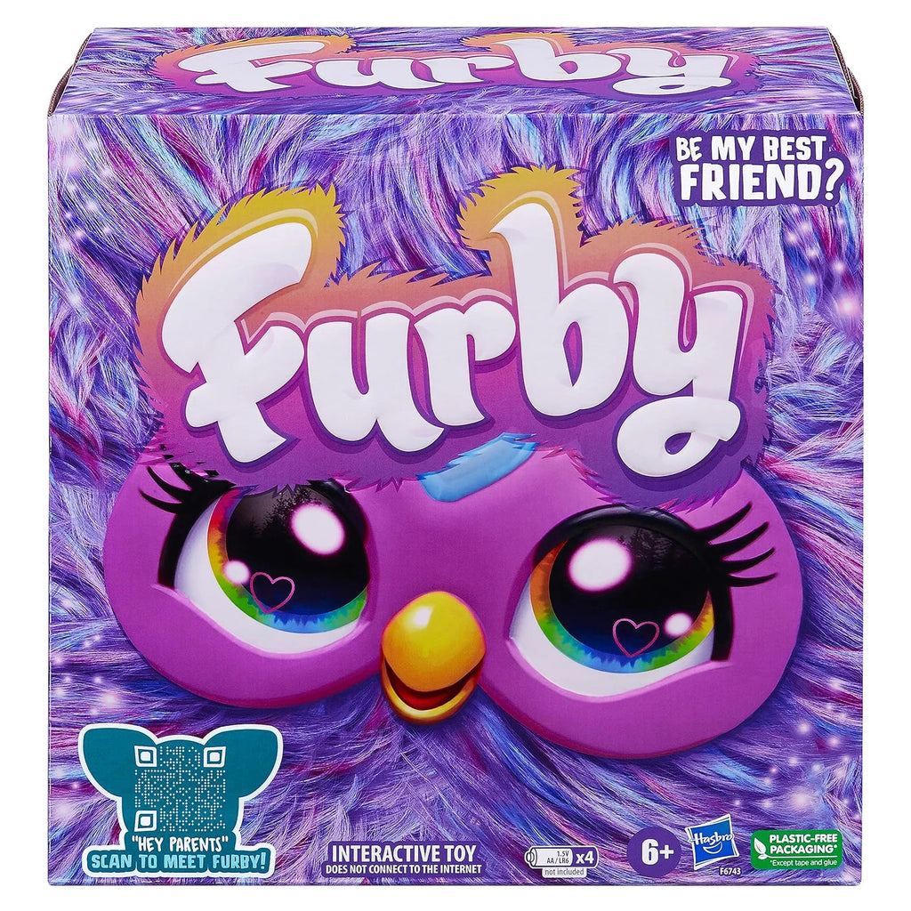 Furby Purple Interactive Plush Toy - TOYBOX Toy Shop