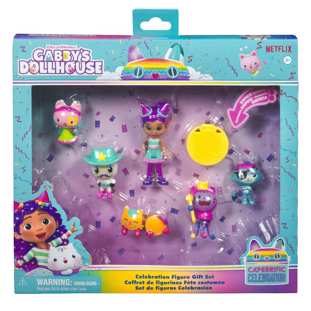 Gabby's Dollhouse Deluxe Celebration-Themed Figure Gift Set - TOYBOX Toy Shop